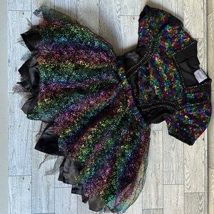 Spirit Halloween toddler size 3/4 T Witch costume with hat